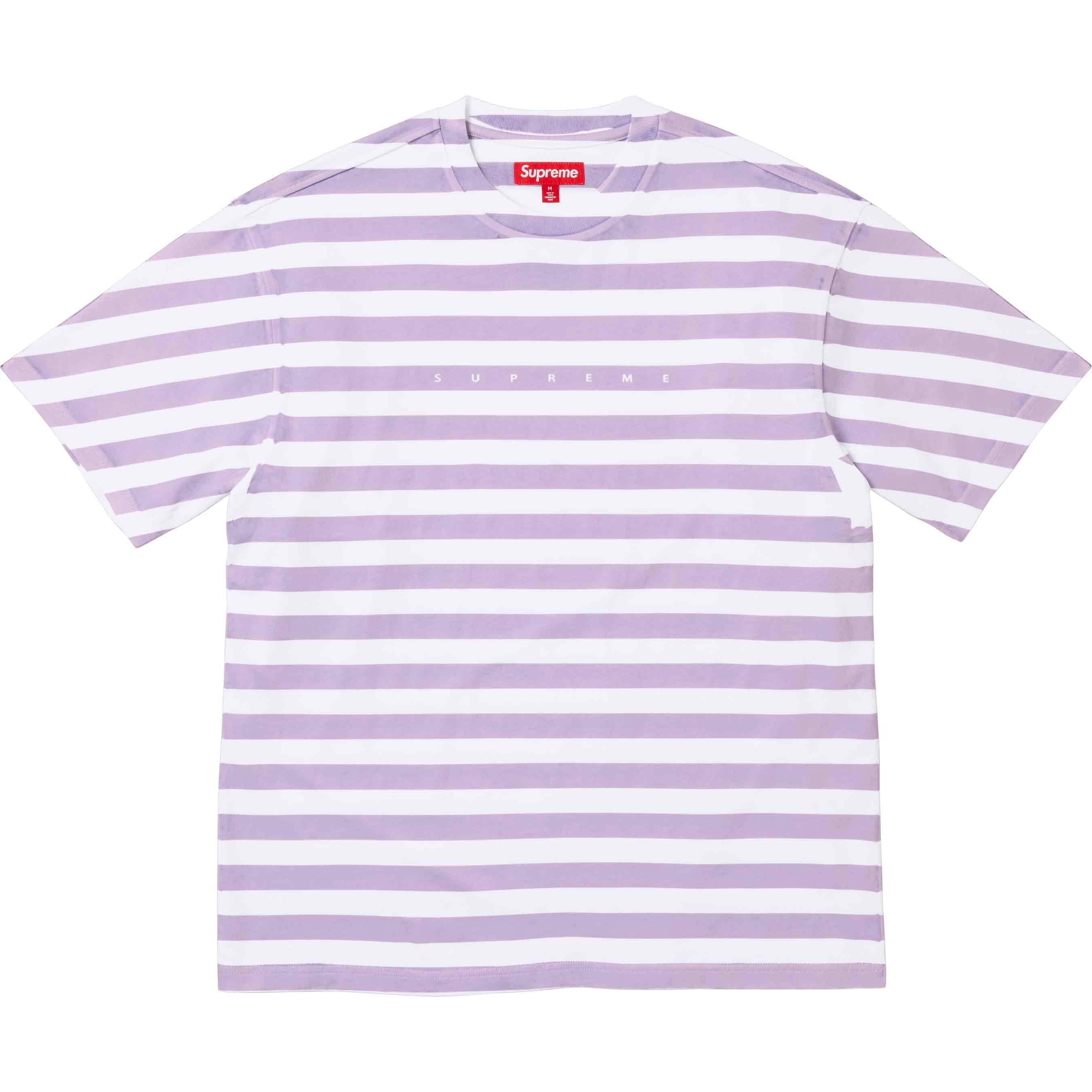 Overprint Stripe S/S Top view 6